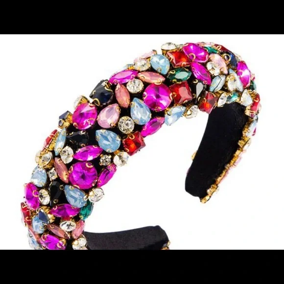 COPY - COPY - - Bossed up blinged out rhinestone headband …Tis the Season COPY - COPY - - Bossed up blinged out rhinestone headband  main image 2